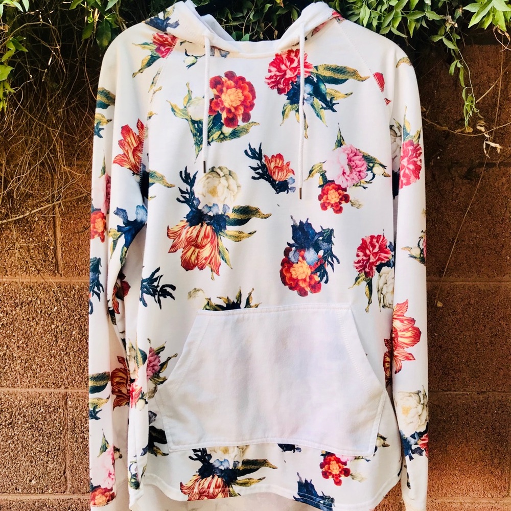On The Byas floral hoodie
